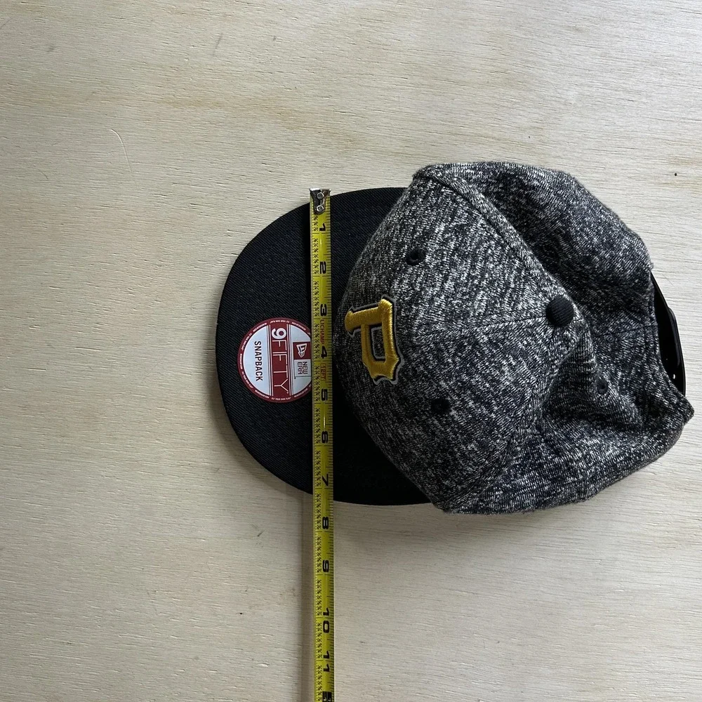 Pittsburgh Pirates Hat Cap Snap Back One Size Gray MLB Baseball 9FIFTY New Era